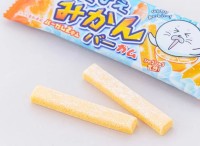 Жевательная резинка Морозный мандарин &quot;Тюлень Какигори&quot; Marukawa, 14 г, Япония