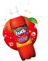 Японская Фанта Fanta красный апельсин, 500мл