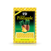 Сушеный ананас (пайнаппуру) 7D, Филлипины 70г