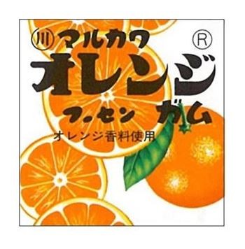 Жевательная резинка MARUKAWA, со вкусом апельсина (шары)