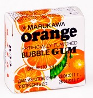 Жевательная резинка MARUKAWA, со вкусом апельсина (шары)