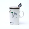 Японская кружка "Тоторо" + аксессуары Ceramic Mug