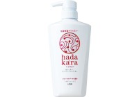 Увлажняющий гель дл душа LION Hadakara с ароматов цветов, 500мл, Япония