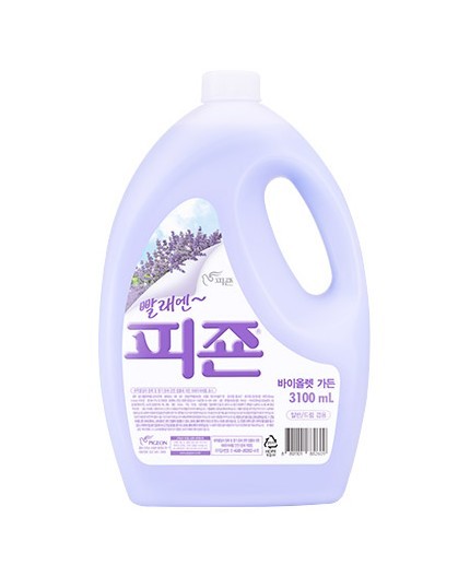 Кондиционер для белья PIGEON с ароматом лаванды "Прохладного сада", 3,1л Корея