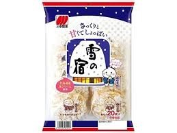 Японский рисовый снэк Санко Сейка Юкиноядо "Снежный салат" крекер 20 шт Sanko Seika , Япония