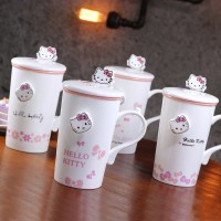 Японская кружка Hello Kitty + аксессуары Cermamic Mug