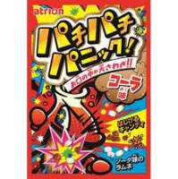 Карамель Атрион,взрывающиеся во рту- Шипучая конфета Паника! в ассортименте, 5г, Япония