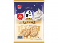 Японский рисовый снэк Санко Сейка Юкиноядо сгущенное молоко Sanko Seika, 42г , Япония