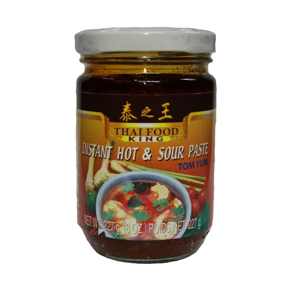 Паста Том Ям Тай Фуд Кинг кисло-сладкая, 227мл THAI FOOD KING, Таиланд