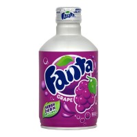Газированный напиток Фанта виноград с натуральным пюре без сахара Fanta, 300 мл, Япония