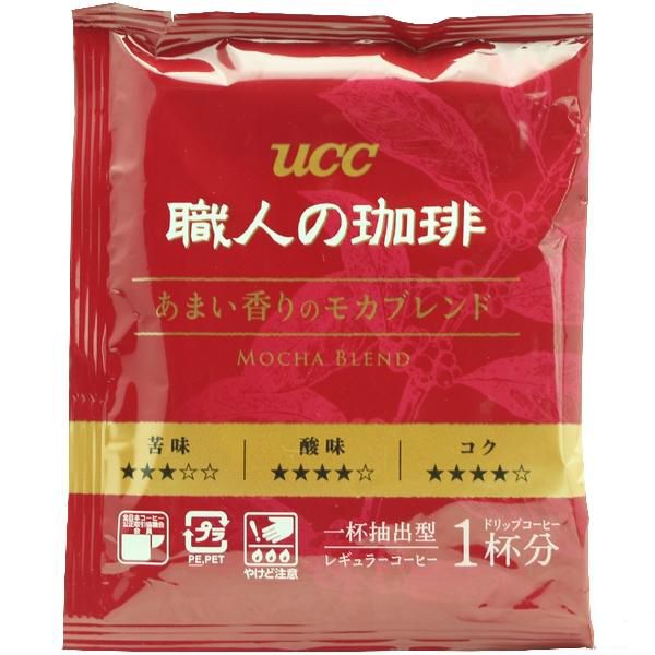 Японский кофе UCC Мокка Бленд в дрип-пакетах, 56г