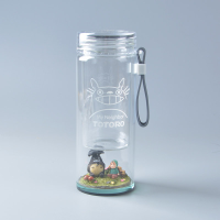 Бутылка Тоторо с игрушкой внутри, Стекло