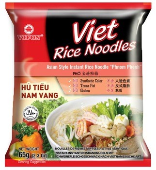 Рисовая лапша быстрого приготовления Vifon со вкусом свинины, 65г 