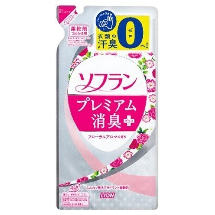 Дезодорирующий кондиционер Soflan Aroma аромат роз (сменная упаковка), Япония, 420мл