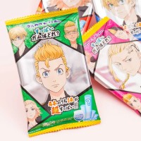 Жевательная резинка Марукава Сейка Хигаси Рибе со вкусом Рамунэ, с сюрпризом (1 кислая) Marukawa, 4шт, Япония