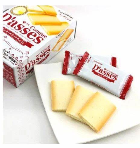 ПЕЧЕНЬЕ СЭНДВИЧ D`ASSES С ПРОСЛОЙКОЙ ИЗ БЕЛОГО ШОКОЛАДА, 128г , ЯПОНИЯ