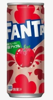 Японская фанта Fanta красное яблоко, 250мл, Япония