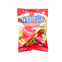 Карамельная конфета «Бриллиантовое кольцо» со вкусом клубники, апельсина и винограда Yaokin, 10г Япония