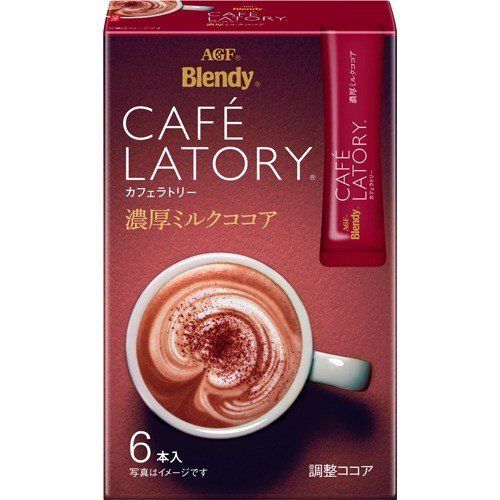 Кофе Blendy CAFE LATORY с какао в стиках, 8шт, Япония