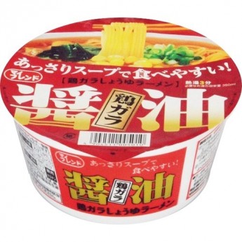 Суп-лапша быстрого приготовления DAIKOKU на легком курином бульоне с соевым соусом, 81г, Япония 