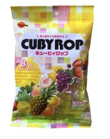 Карамель японская Bourbon со вкусом восьми фруктов, 112г