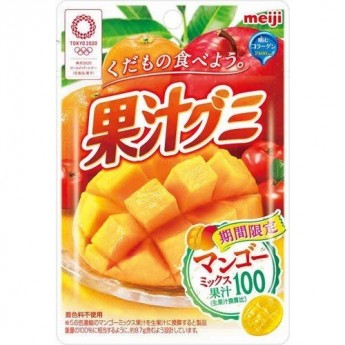   Мармелад с коллагеном Meiji со вкусом манго, Япония, 47г