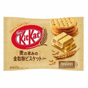 Японский кит-кат печенье со злаками, ограниченная серия Nestle, 10 штук, Япония