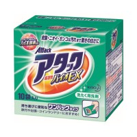 Стиральный био-порошок для белого, светлого и слабоокрашенного белья KAO Attack Bio EX, 900 г, Япония