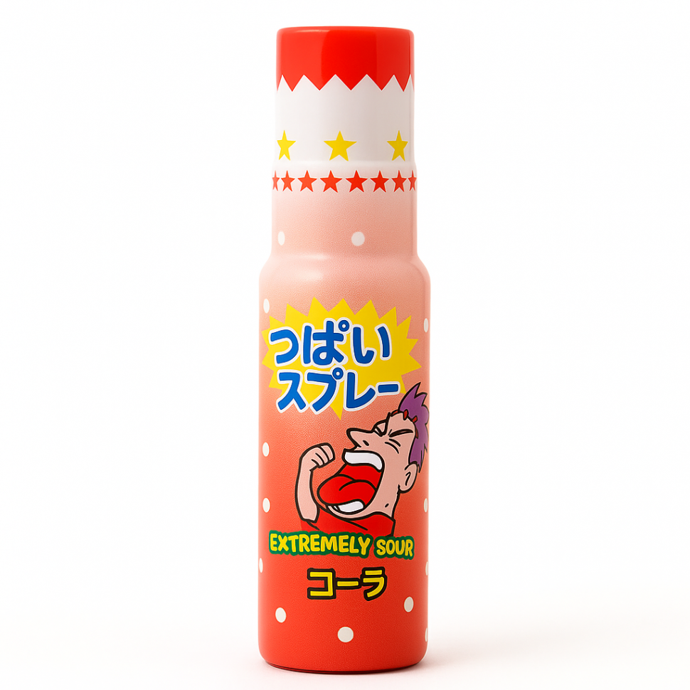 Леденцы-спрей: кислая кола