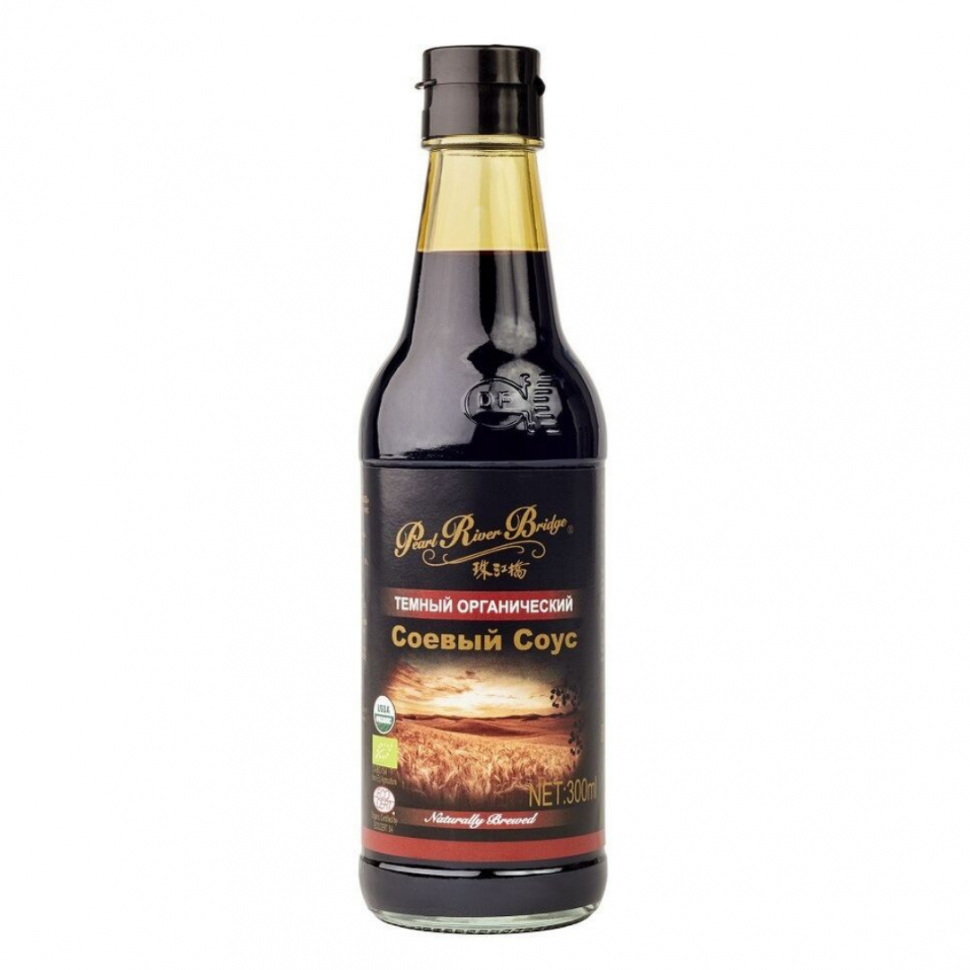 Соевый соус Organic Pearl River Bridge, темный, 300мл