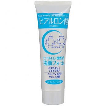 Пенка для умывания с гиалуроновой кислотой JUNLOVE Hyualuronic Acid Cleansing Foam, Япония, 100 г